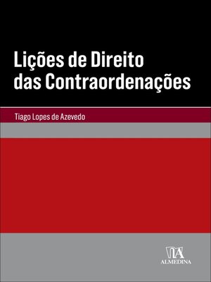 cover image of Lições de Direito das Contraordenações